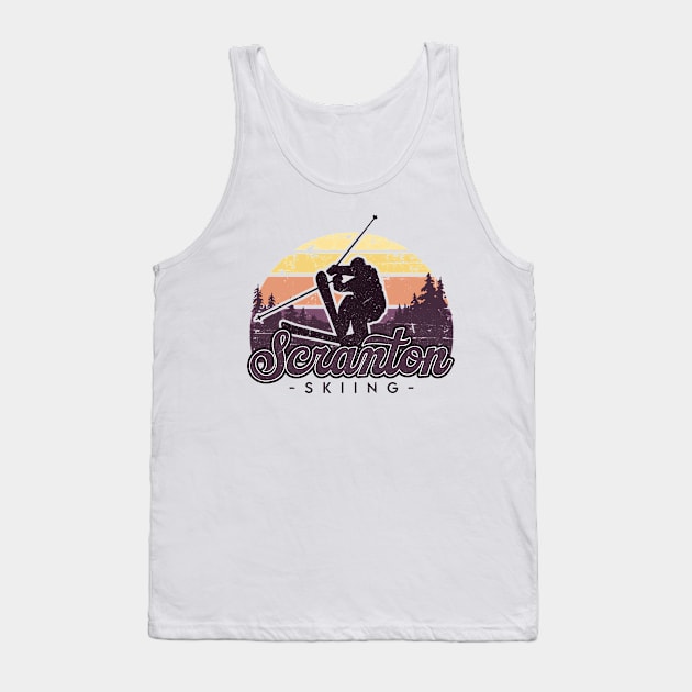 Scranton Ski trip Tank Top by SerenityByAlex